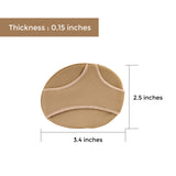 Metatarsal Pads Ball of Foot Cushion Forefoot Pad Pain Relief Socks Soft Gel Fabric Sleeves