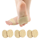 Metatarsal Pads Ball of Foot Cushion Forefoot Pad Pain Relief Socks Soft Gel Fabric Sleeves
