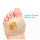 Metatarsal Pads Ball of Foot Cushion Forefoot Pad Pain Relief Socks Soft Gel Fabric Sleeves