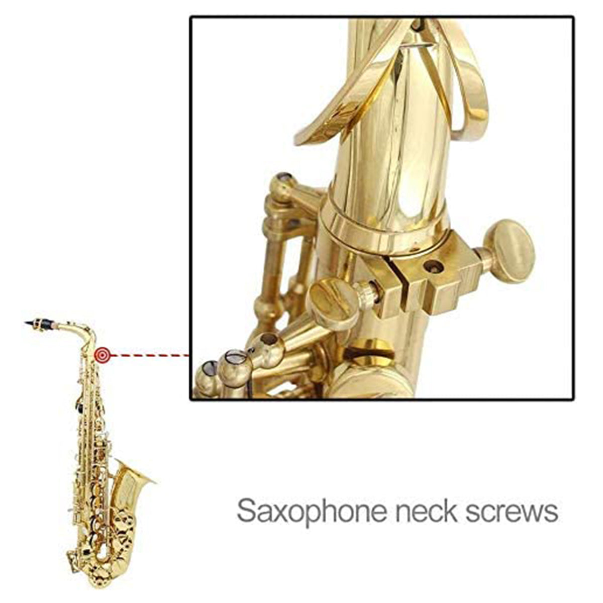 Saxophone Neck Screws Adore Pro