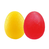 Stress Ball Finger Grip Strengthening - Set of 2 Egg Squeeze Balls with Soft Medium Firm Exercise Balls Hand Therapy