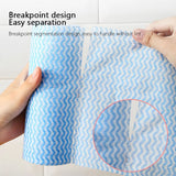 Multi-Purpose Reusable Cleaning Towels - 2 Rolls Hi-Absorbent Washable Non-Woven Fabric Cleaning Towels