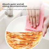 Multi-Purpose Reusable Cleaning Towels - 2 Rolls Hi-Absorbent Washable Non-Woven Fabric Cleaning Towels