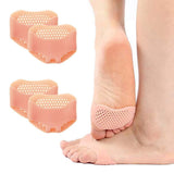 Metatarsal Pads Ball of Foot Cushion Forefoot Pad Pain Relief Socks Soft Silicone Gel Honeycomb Pads