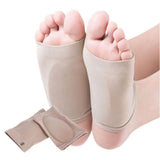Flat Foot Arch Support Cotton Foot Socks with Soft Silicone Gel Pads Plantar Fasciitis Pain Relief Cushion Sleeves