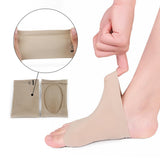 Flat Foot Arch Support Cotton Foot Socks with Soft Silicone Gel Pads Plantar Fasciitis Pain Relief Cushion Sleeves