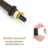 Cello Rubber End Pin Tip 5 pcs of Black Tip Protector