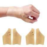 Silicone Gel Hand Wrist Thumb Support Brace with Magnetic Therapy Carpal Tunnel Arthritis Pain Relief Gloves