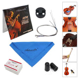 Cello AV30 Strings, Tourte Mute Silencer, Rosin, Endpin, Cleaning Cloth