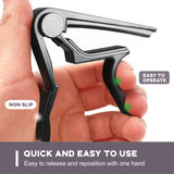 Quick Change Guitar Capo Acoustic Clip Guitar Clamp Fret Electric