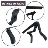 Quick Change Guitar Capo Acoustic Clip Guitar Clamp Fret Electric