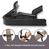 Quick Change Guitar Capo Acoustic Clip Guitar Clamp Fret Electric