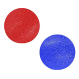 Stress Ball Finger Grip Strengthening - Set of 2 Round Squeeze Balls with Soft Medium Firm Exercise Balls Hand Therapy