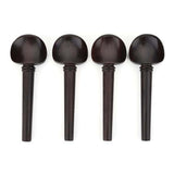 Cello Tuning Pegs 4pcs Ebony Wood for 4/4