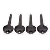 Cello Tuning Pegs 4pcs Ebony Wood for 4/4