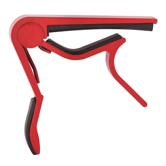Quick Change Guitar Capo Acoustic Clip Guitar Clamp Fret Electric Red