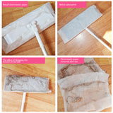 Disposable Electrostatic Dry Pads Wipes for Floor Cleaning Mop Sweeper on Multi Surface Floor Cleaner