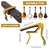 Quick Change Guitar Capo Acoustic Clip Guitar Clamp Fret Electric Yellow