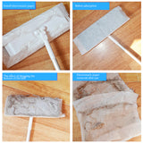Disposable Electrostatic Wet Pads Wipes for Floor Cleaning Mop Sweeper on Multi Surface Floor Cleaner
