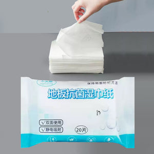 Disposable Electrostatic Wet Pads Wipes for Floor Cleaning Mop Sweeper on Multi Surface Floor Cleaner