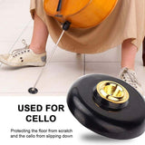 Cello Endpin Stopper Black Anti-Slip Mat