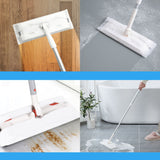 Floor Cleaning Mops Sweeper 3-in-1 Starter Kit with Electrostatic Wet & Dry Wipes Pads for Hardwood Laminate Tile Marble