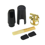 Soprano Saxophone Mouthpiece Kit - Reed, Cushion, Cap and Ligature