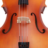 Cello Uncut Maple Wood Fitted Bridge 4/4