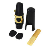 Alto Saxophone Mouthpiece Kit - Reed, Cushion, Cap and Ligature