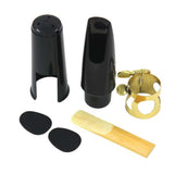 Alto Saxophone Mouthpiece Kit - Reed, Cushion, Cap and Ligature