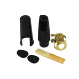 Alto Saxophone Mouthpiece Kit - Reed, Cushion, Cap and Ligature