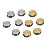 Flute Open Hole Plugs - Set of Metal Cover Flute Repair Parts