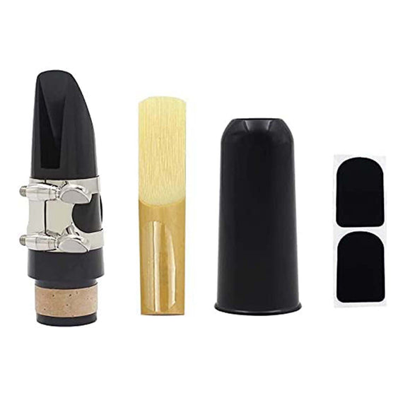 Clarinet Mouthpiece with Reed, Cushion, Cap and Ligature Replacement