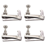 Violin Fine Tuners - Set of 4 pcs Metal Adjusters for 3/4 & 4/4