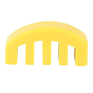 Violin Practice Mute Yellow Heavy Rubber Silencer for 4/4