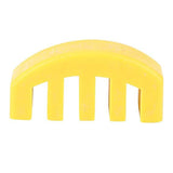 Violin Practice Mute Yellow Heavy Rubber Silencer for 4/4