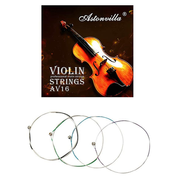 Violin Strings AV16 Set (E-A-D-G) String For 4/4, 3/4, 1/2, 1/4 Fiddle