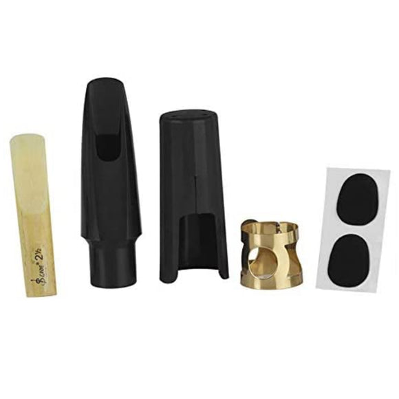 Tenor Saxophone Mouthpiece Kit - Reed, Cushion, Cap and Ligature