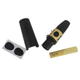 Tenor Saxophone Mouthpiece Kit - Reed, Cushion, Cap and Ligature