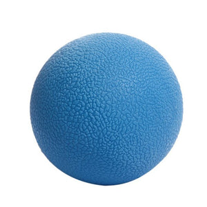 Single Lacrosse Ball Body Massage Ball - 1 Pc Myofascial Release Muscle Relief Yoga Gym Fitness Exercise Ball