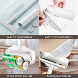 Multi-Purpose Lint Roller Refill - Multi-Pack of Hair & Dust Remover Sticky Paper Adhesive Sheets
