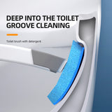 Disposable Toilet Bowl Brush Replacement Head Multi-Pack Scrubber Sponge Refill Pads
