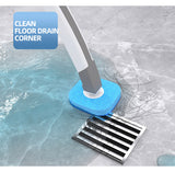 Disposable Toilet Bowl Brush Replacement Head Multi-Pack Scrubber Sponge Refill Pads