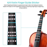 Violin Finger Guide Fingerboard Sticker Label for 4/4 Fiddle