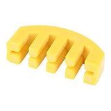 Violin Practice Mute Yellow Heavy Rubber Silencer for 4/4