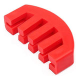 Violin Practice Mute Red Heavy Rubber Silencer for 4/4