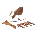 4/4 Violin Chin Rest, Screw, Tailpiece, Tailgut, Tuning Pegs, Endpin