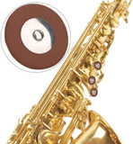 Alto Saxophone Repair Part Tool Kit Threaded Shaft Screw Leather Pad