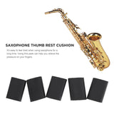 Saxophone Thumb Rest Cushion - Pack of 5 Rubber Finger Protector Pads