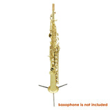 Soprano Saxophone Stand Foldable Tripod Holder Detachable 3-Leg Stand